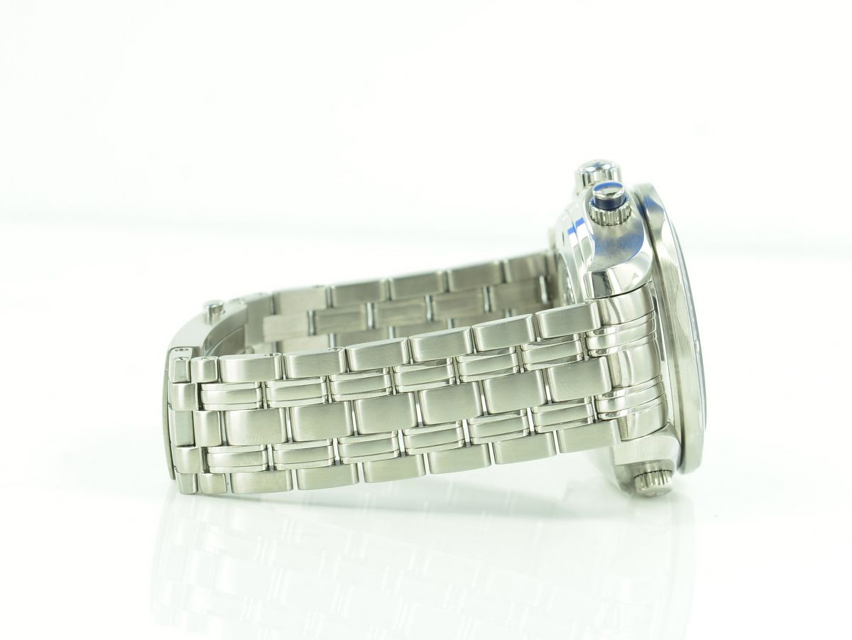 Omega Seamaster Chronograph Blue Dial GMT