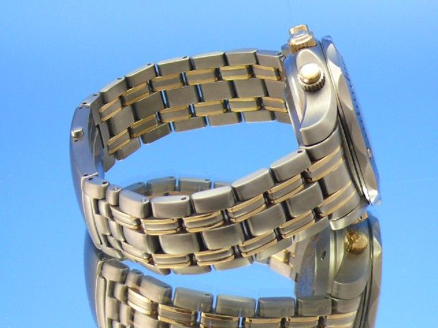 Omega Seamaster Diver 300 Chronograph Titan Gelbgold