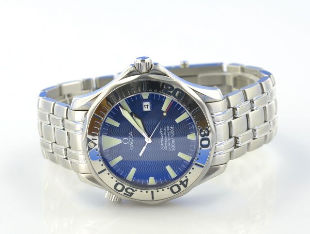 Omega Seamaster Diver 300M Automatik Blue Dial