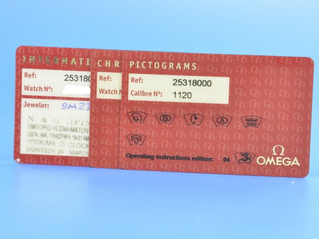 Omega Seamaster Diver 300M Automatik