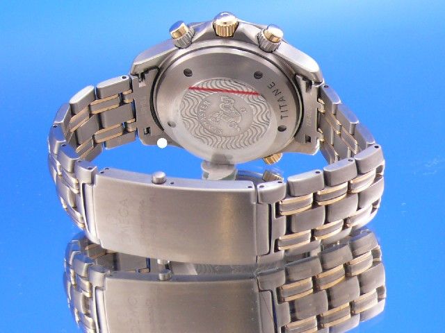 Omega Seamaster Diver 300M Chronograph Titan/Gold