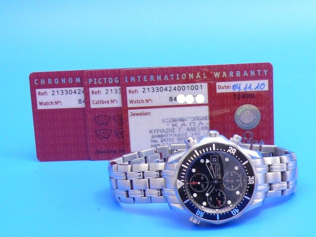 Omega Seamaster Diver 300M Chronograph