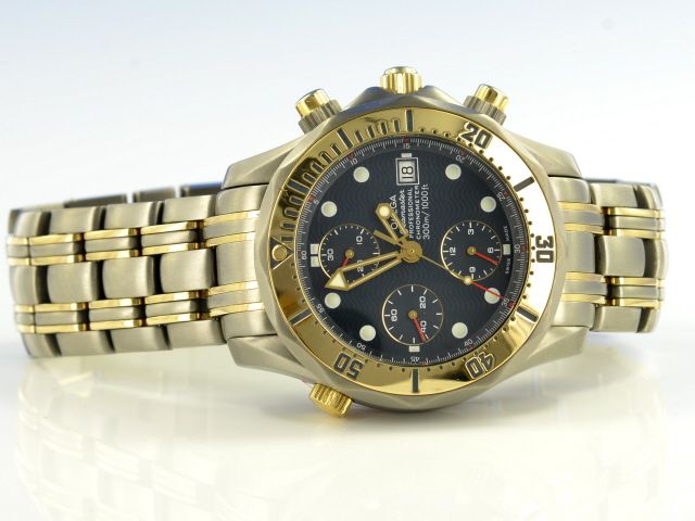 Omega Seamaster Diver 300M Chronograph Titan