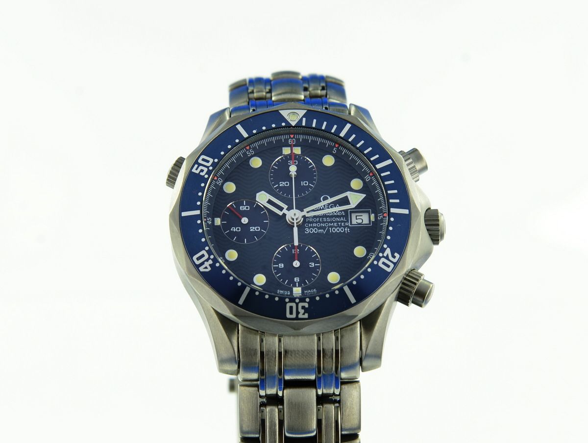 Omega Seamaster Diver 300M Chronograph Titan