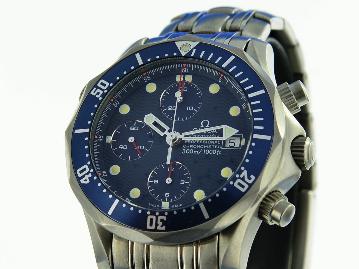 Omega Seamaster Diver 300M Chronograph Titan