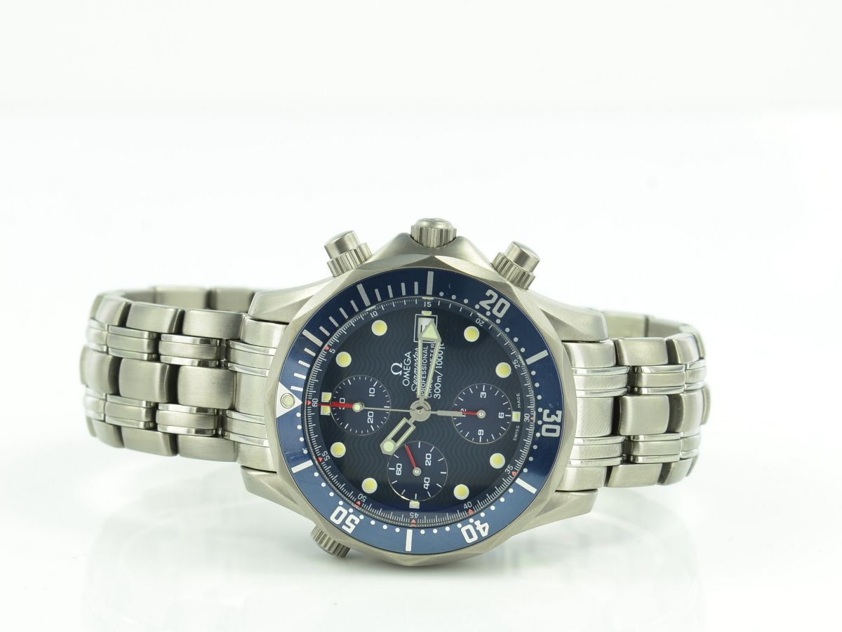 Omega Seamaster Diver 300M Chronograph Titan