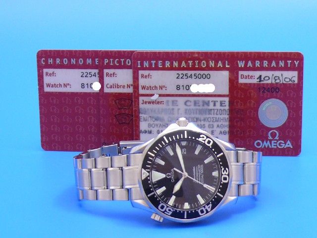 Omega Seamaster Diver 300M Chronometer