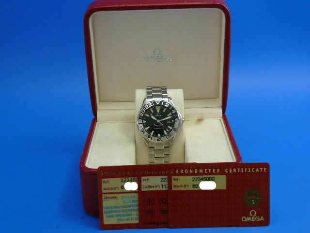 Omega Seamaster Diver 300M GMT