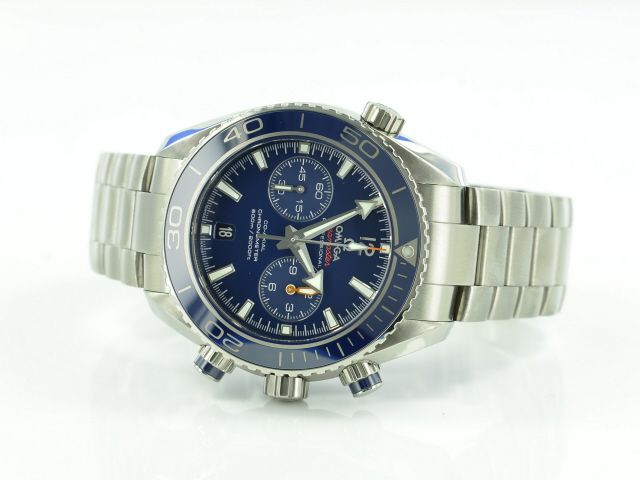 Omega Seamaster Planet Ocean 600M Co-Axial Chronograph Titan