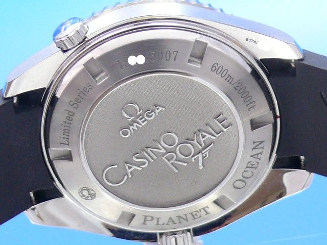 Omega Seamaster Planet Ocean Casino Royal 007 Limited