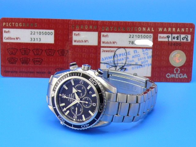 Omega Seamaster Planet Ocean Chronograph
