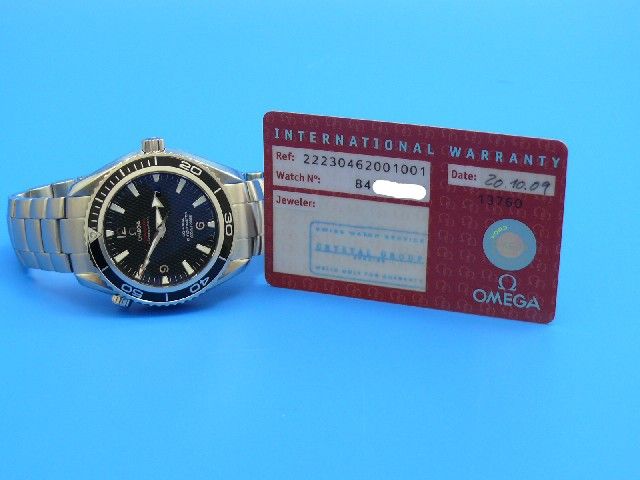 Omega Seamaster Planet Ocean James Bond 007 Quantum of Solace