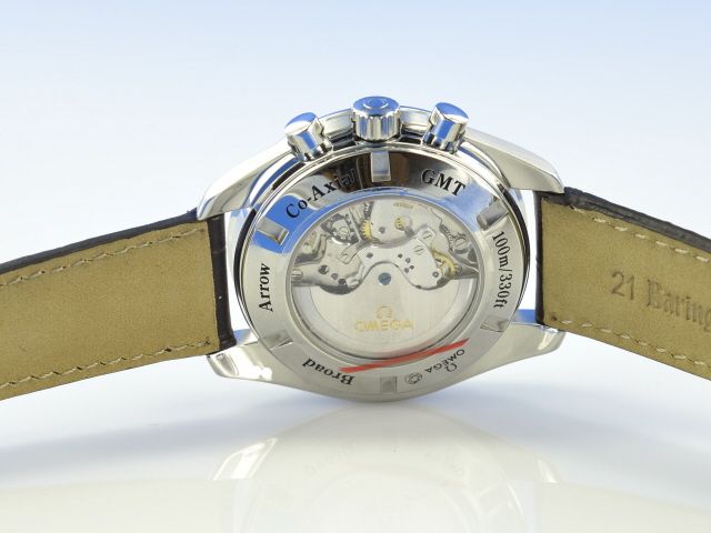 Omega Speedmaster Broad Arrow GMT 44.25 mm