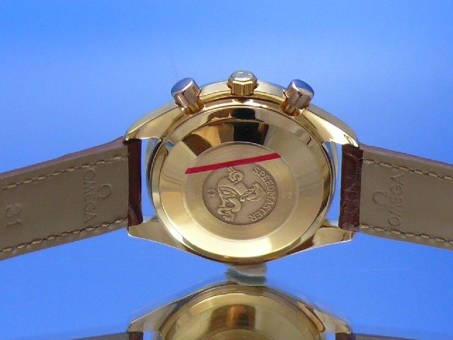 Omega Speedmaster Date Chronograph 18K/750 Gold