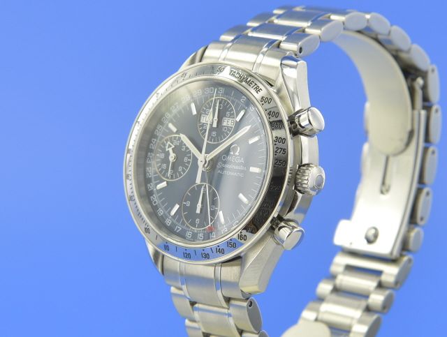 Omega Speedmaster Day-Date Blue