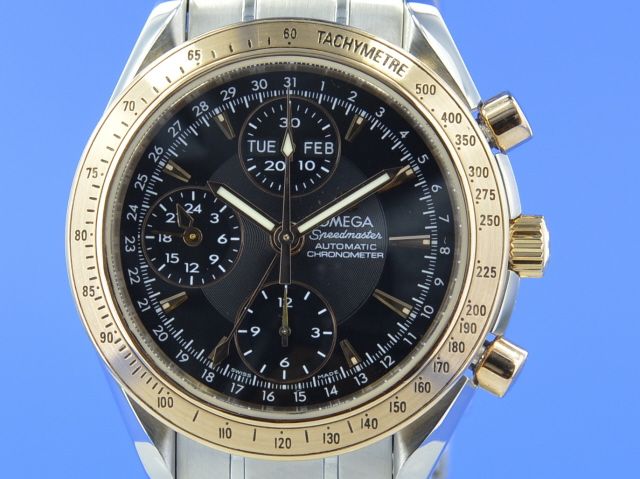 Omega Speedmaster Day-Date Blue