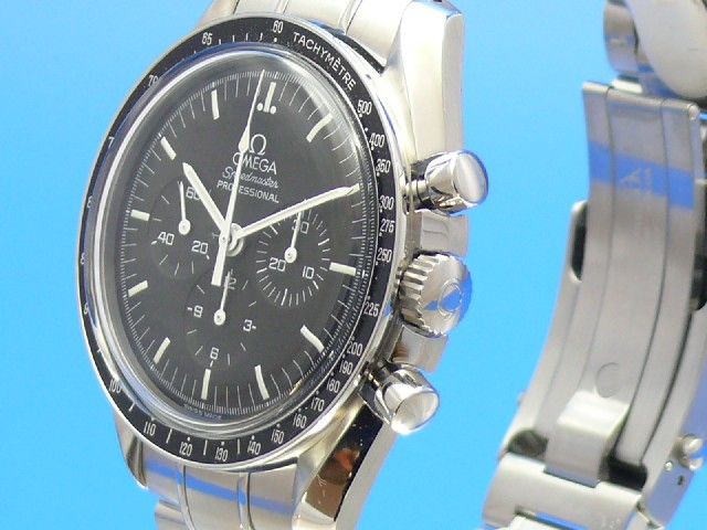 Omega Speedmaster Moonwatch Glasboden