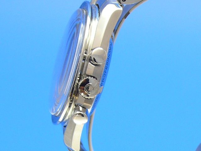 Omega Speedmaster Moonwatch Glasboden