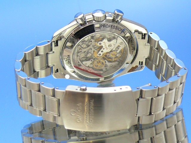 Omega Speedmaster Moonwatch Glasboden