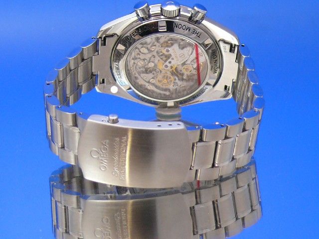 Omega Speedmaster Moonwatch Glasboden