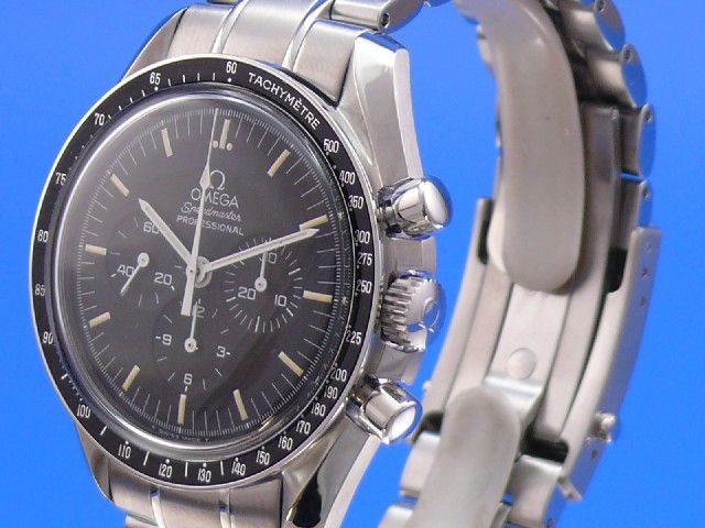 Omega Speedmaster Moonwatch Glasboden