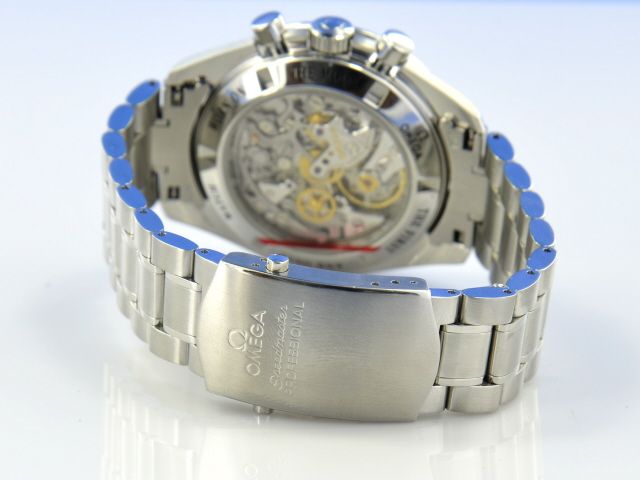 Omega Speedmaster Moonwatch Glasboden