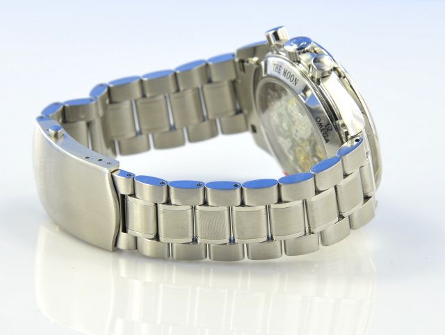 Omega Speedmaster Moonwatch Glasboden
