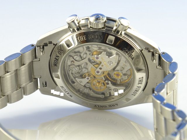 Omega Speedmaster Moonwatch Saphirglas