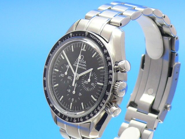Omega Speedmaster Moonwatch Saphirglas/Glasboden