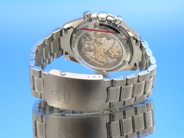 Omega Speedmaster Moonwatch Saphirglas/Glasboden