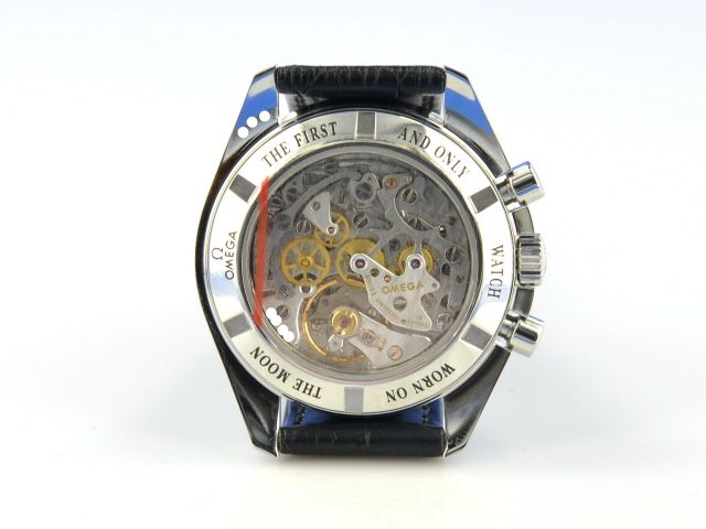 Omega Speedmaster Moonwatch Saphirglas/Glasboden