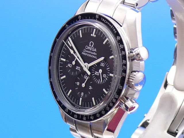 Omega Speedmaster Moonwatch Saphirglas/Glasoden