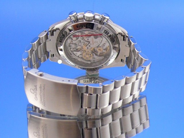 Omega Speedmaster Moonwatch Saphirglas/Glasoden