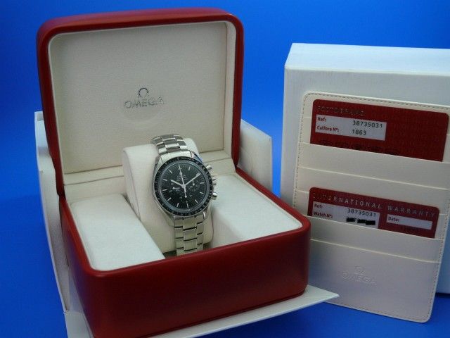 Omega Speedmaster Moonwatch Saphirglas