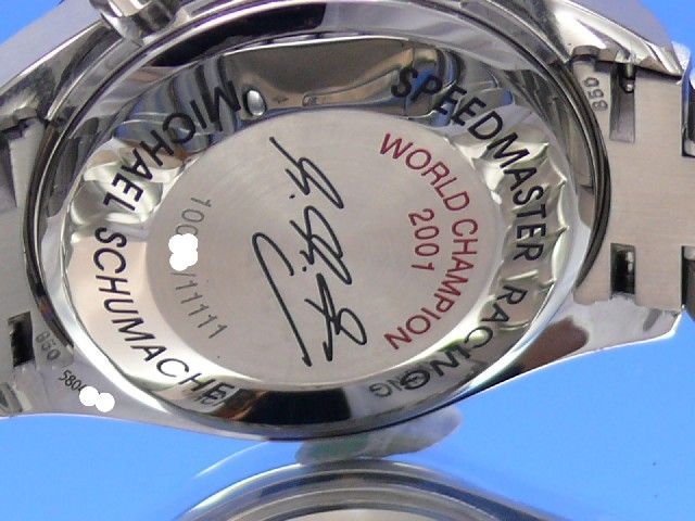 Omega Speedmaster Racing Michael Schumacher