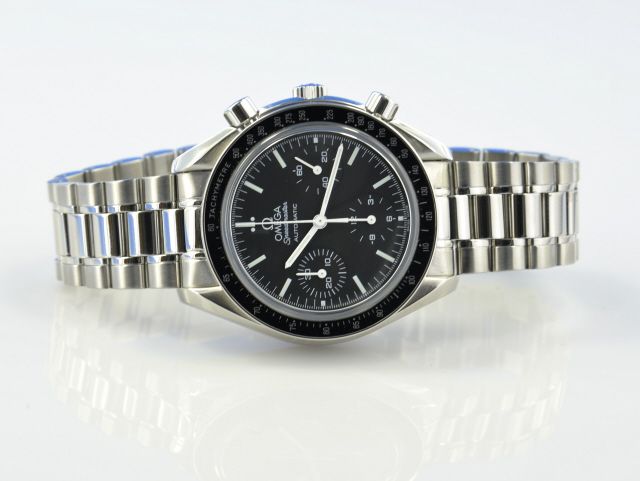 Omega Speedmaster Reduced Automatik Saphirglas