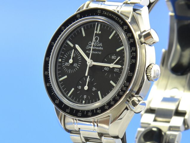 Omega Speedmaster Reduced Automatik Saphirglas