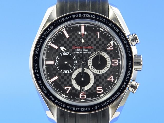 omega speedmaster michael schumacher the legend