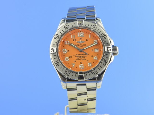 Breitling Superocean Orange Dial 42 mm