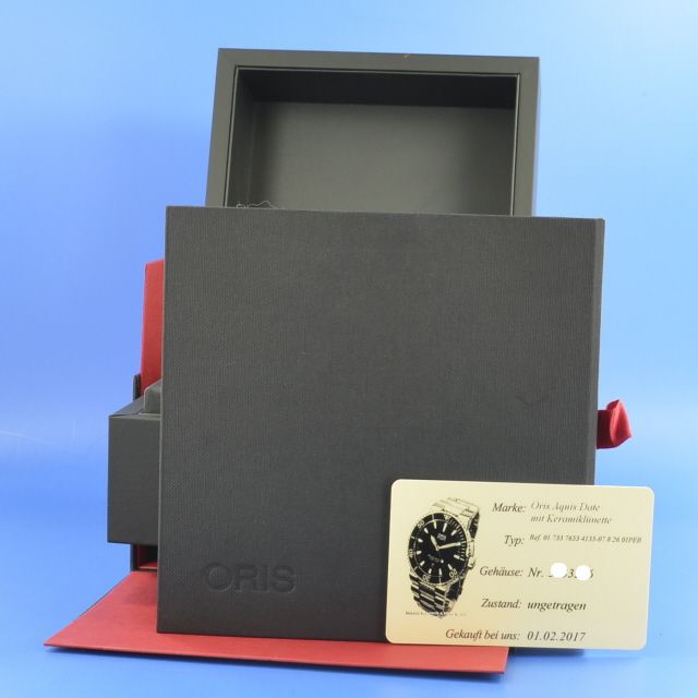 Oris Aquis Date 7653 Automatik Keramik
