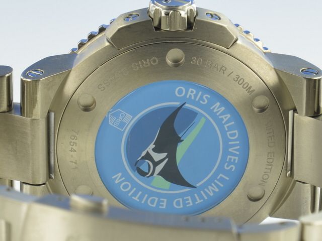 Oris Aquis Maldives Limited Edition 7654-71
