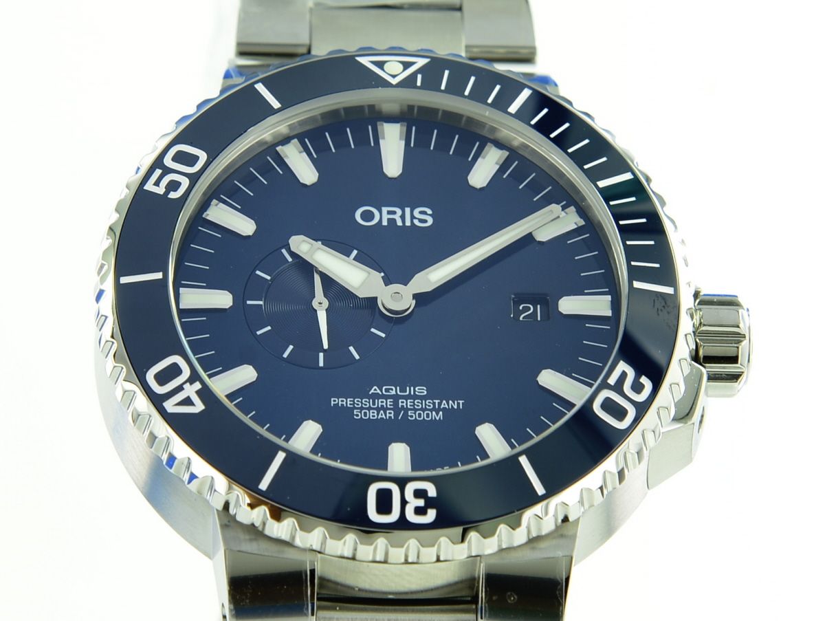 Oris Aquis Small Second Date
