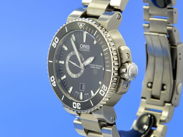 Oris Aquis Small Second Date