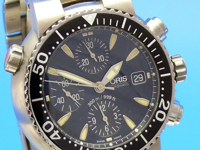 oris chronograph diver