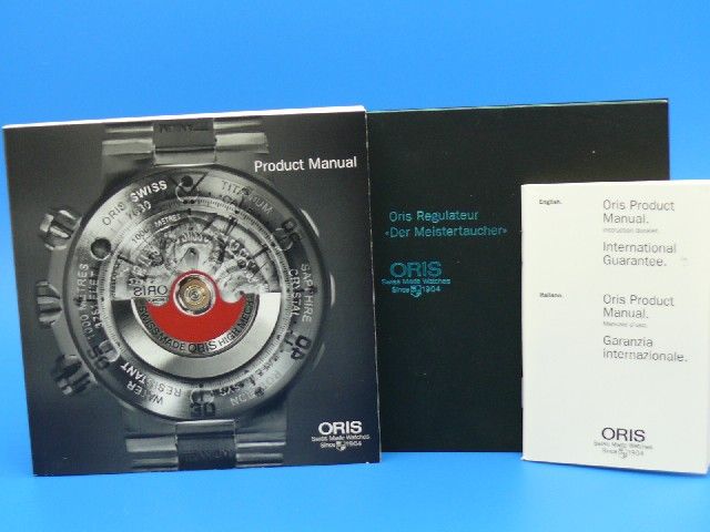 Oris Diver  Regulateur “Der Meistertaucher” aus 2014