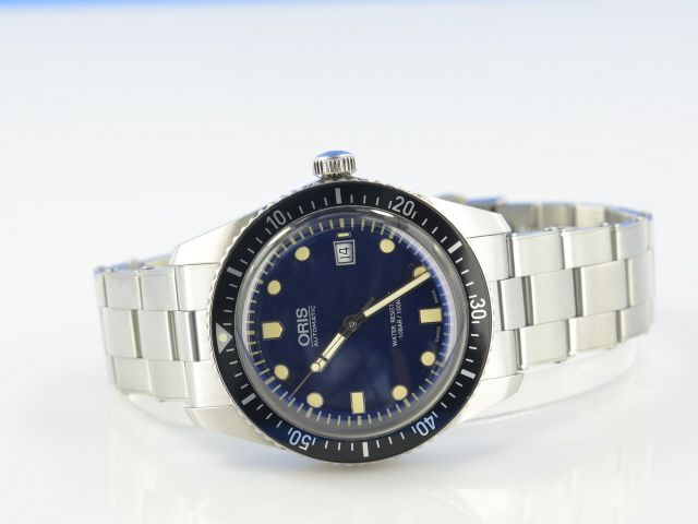 Oris Diver Sixty-Five Taucheruhr blau
