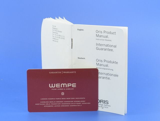 Oris TT3 Chronograph Formular Gold 7587 Titanium