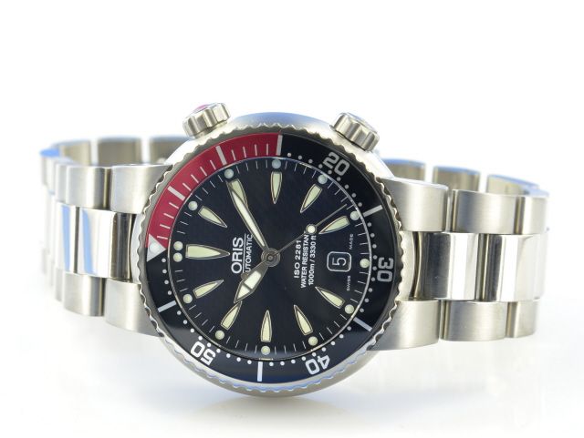 Oris Tt1 1000m Diver Titanium
