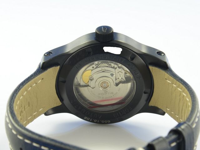 Fortis B-42 Aeromaster Dusk Day Date Stahl PVD