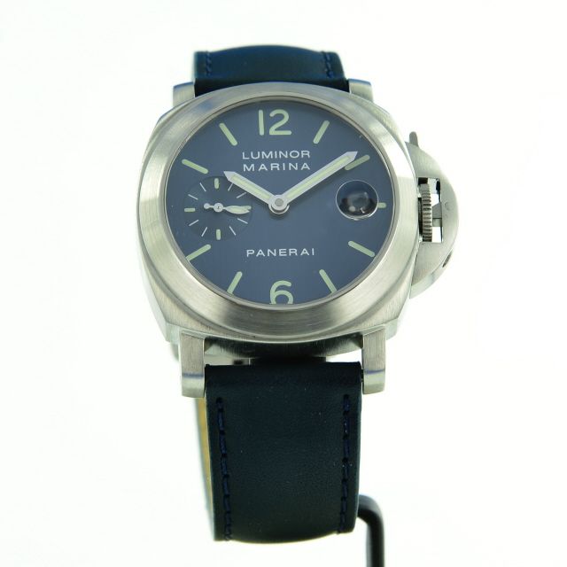 Panerai Luminor Marina Zifferblatt Blau PAM00048